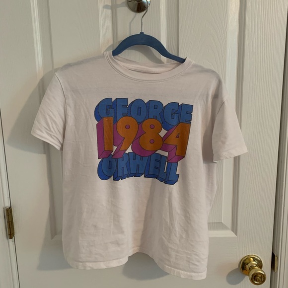 Brandy Melville Tops - George Orwell 1984 John Galt Tee